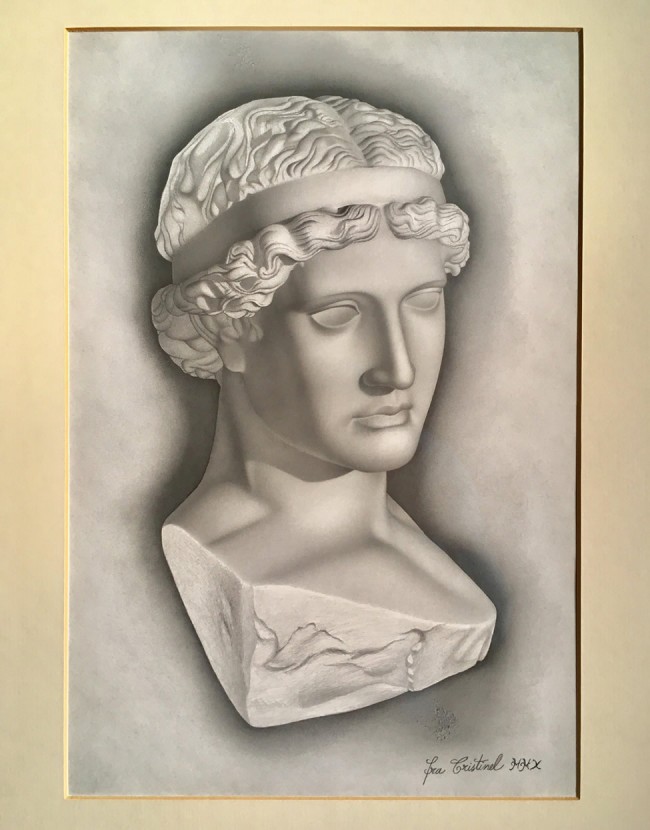 Bust of a Young Roman Man - Live Study